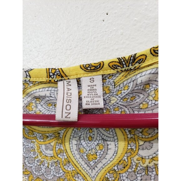 Madison boho, kaftan cape, poncho, lined top, size small - Picture 3 of 5